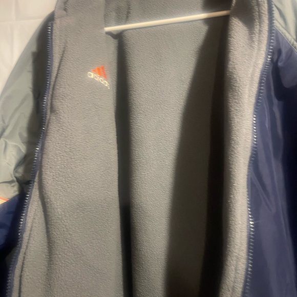 Adidas Blue and Gray Jacket - Picture 4 of 12